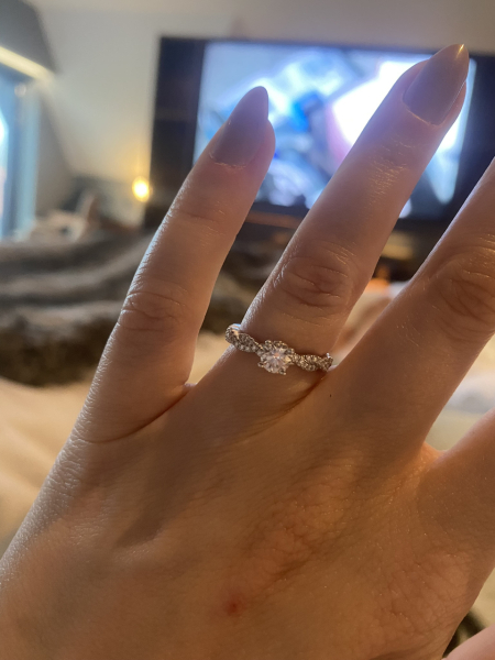 Show me your engagement and wedding ring please!