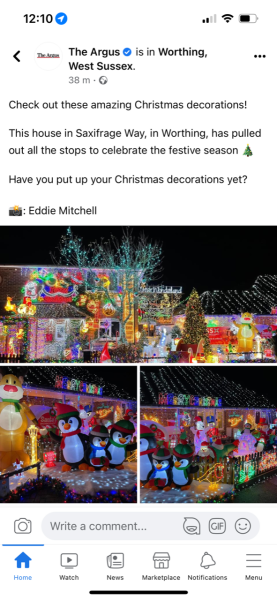 Christmas lights. Am I being a Scrooge?