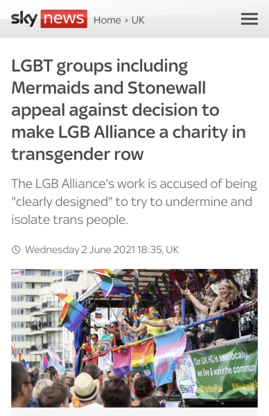 Mermaids vs LGB Alliance and Charity Commissioner - First-tier Tribunal (General Regulatory Chamber) Thread 4