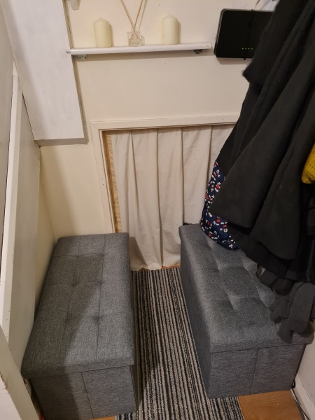 Can I see under your stairs?