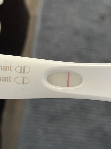 It took me 3 years to conceive DD, surely this isn’t isn’t the world’s faintest positive? 