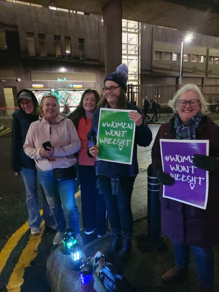 Cornton Vale Prison Protest
