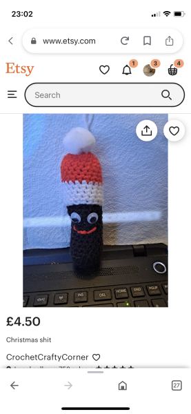 Have we had a 2022 Christmas tat for sale yet?