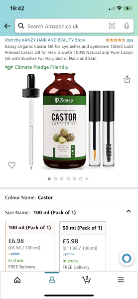 Rapid Lash - be careful! 