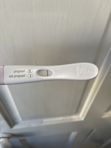It took me 3 years to conceive DD, surely this isn’t isn’t the world’s faintest positive? 