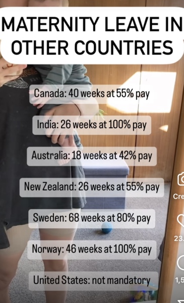 To ask what your maternity pay scheme is like?