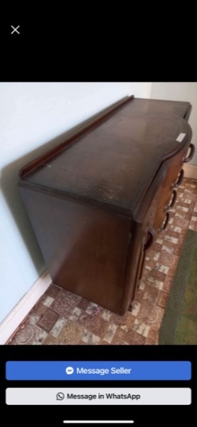 Could this old sideboard be stripped? 