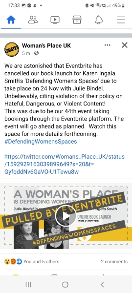 Legal action against Eventbrite for unlawful discrimination 