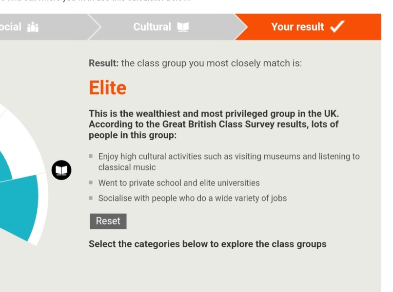 What class are you according to this?