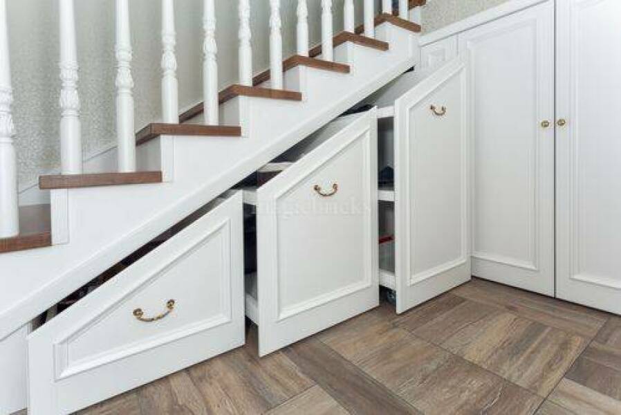 Can I see under your stairs?