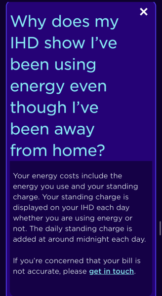 Smart meter readings do not match bill!