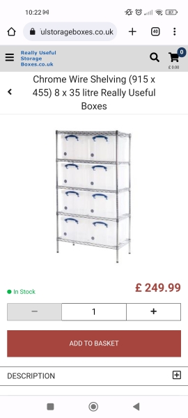 Christmas cupboard