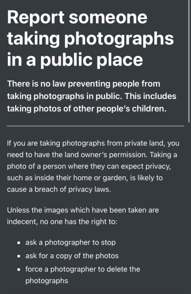 Unauthorised photography within my home and sharing of the photographs