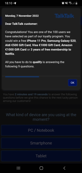 Keep getting sent to a different website 