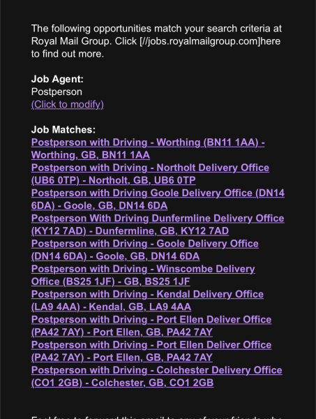 To think Royal Mail workers should not be striking