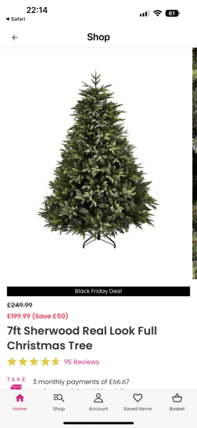 Buying an artificial tree - can anyone recommend where to look?