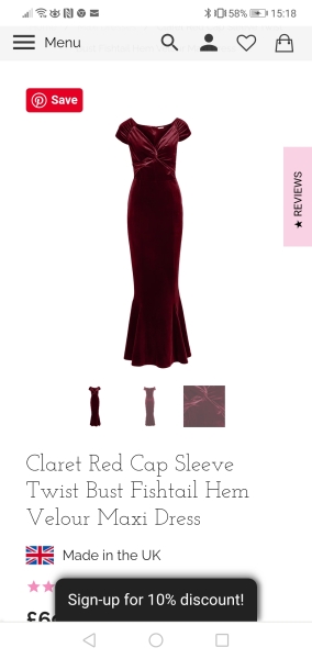 Help me find a full length dress less than £100