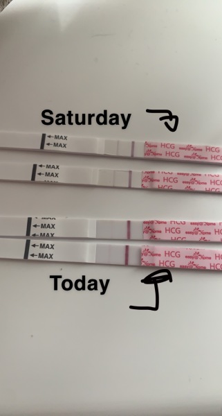 Lighter positive line