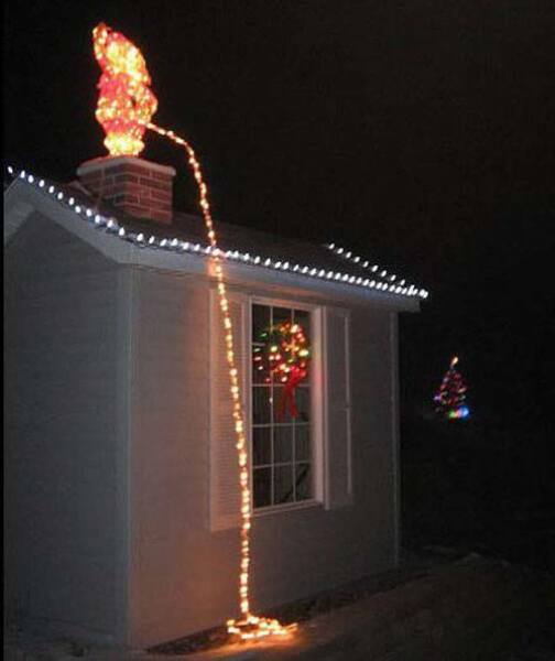 Celeb neighbour has put up amazing lights 