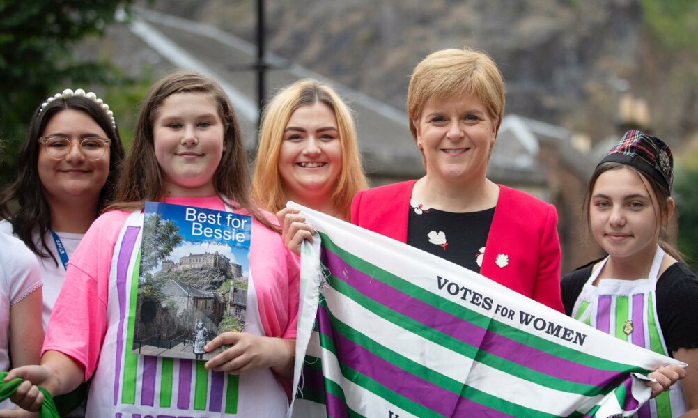 Scottish Government don't allow suffragette colours at Stage 2 GRA meeting
