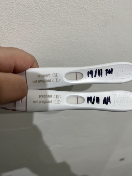 It took me 3 years to conceive DD, surely this isn’t isn’t the world’s faintest positive? 