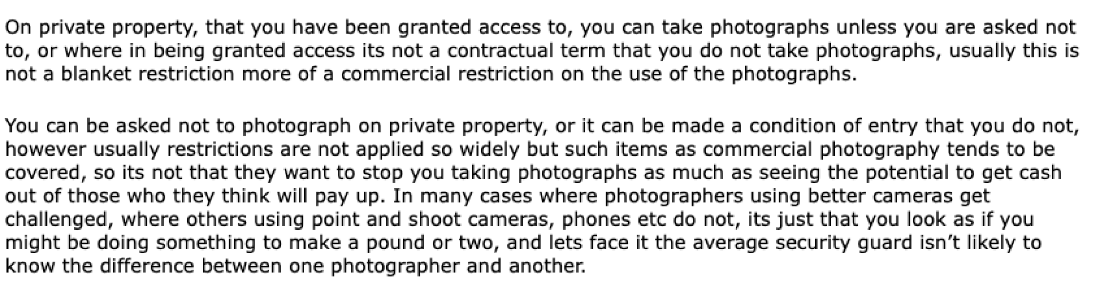Unauthorised photography within my home and sharing of the photographs