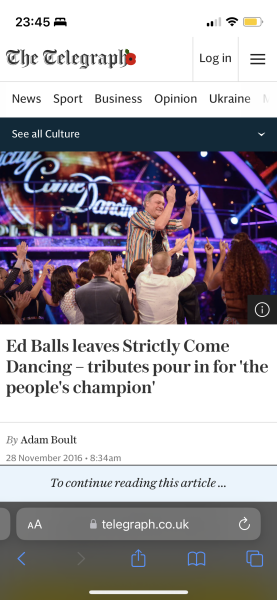 Strictly '22 #11 — Not too many fireworks last night, but might somebody go out with a bang tonight?