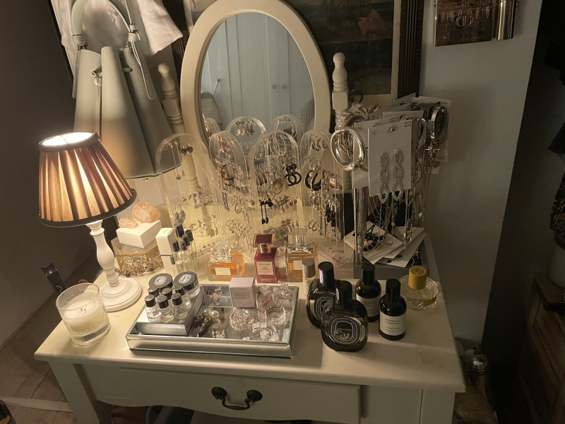 To ask you to show me your Dressing table