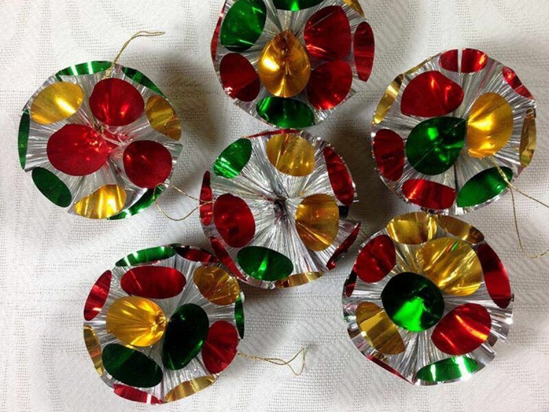 When did those mad foil Garland Christmas decorations disappear?