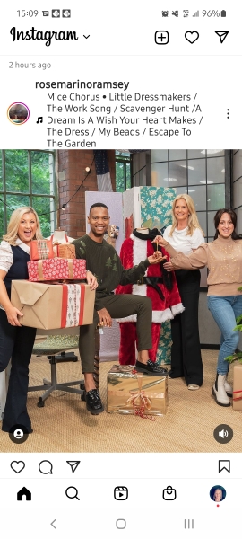 Celebrity sewing bee 22 Dec