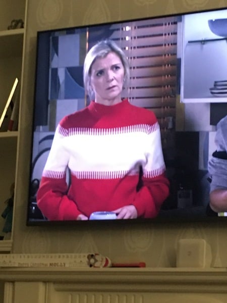 Coronation Street Leanne’s jumper 