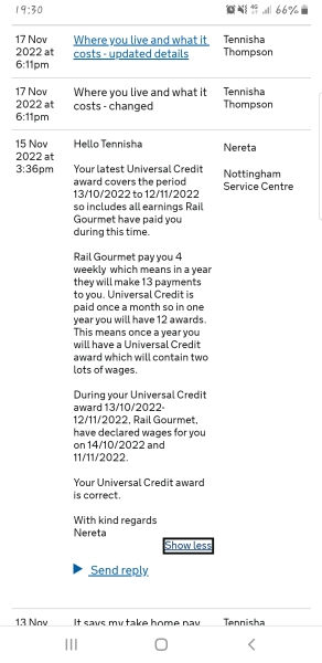 Universal credit 