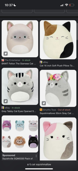 Alternatives to Jelly-Cat, I want to get a soft cat toy 