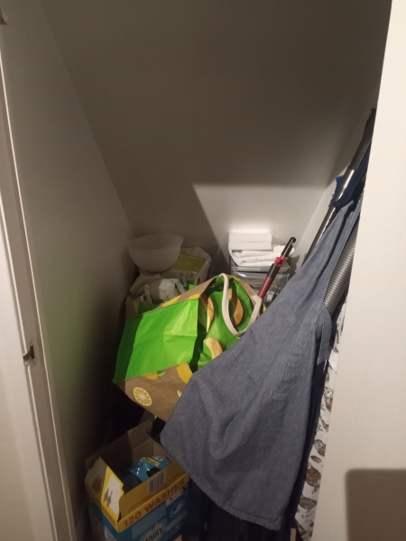 Can I see under your stairs?