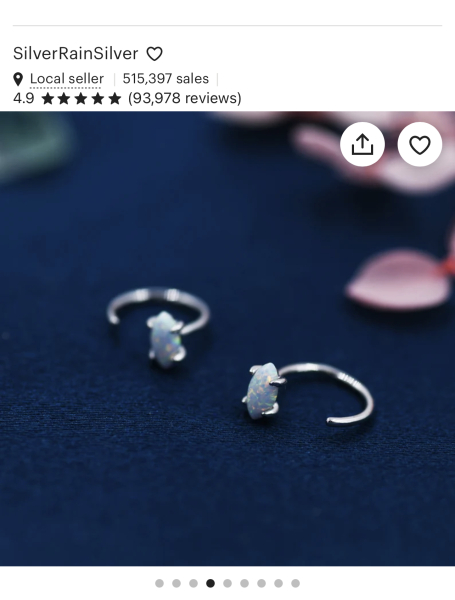 Can you find me these earrings? 