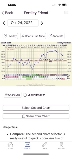 BBT Chart advise