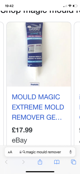 Best way to remove black mould from bathroom sealant?