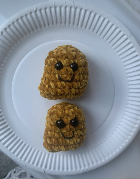 To think this knitted chicken nugget is the greatest knitted chicken nugget you’ve ever seen!!