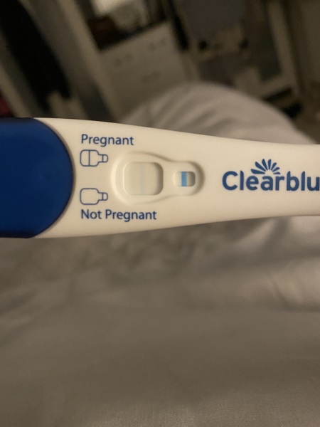 2 lines on first response but negative digital