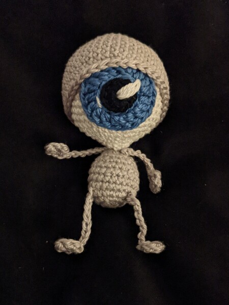 It's Crochet,  Knit & Natter 9: So Many Projects, So Little Time. (Oh well - I almost made it rhyme!)