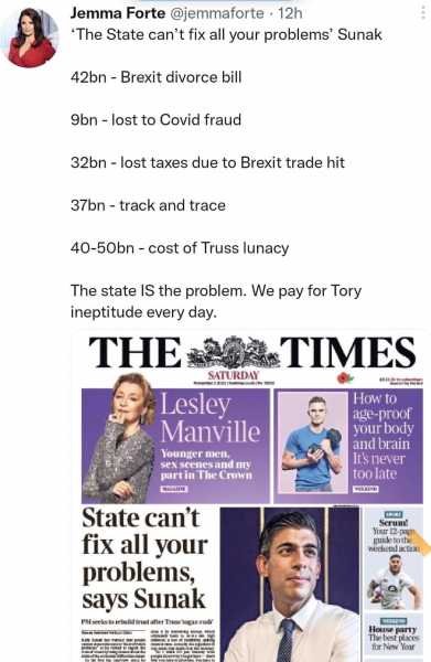 To be so cross at the government 