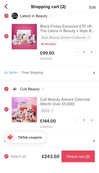 Beauty advents 2022 part 3 (so many SPOILERS)