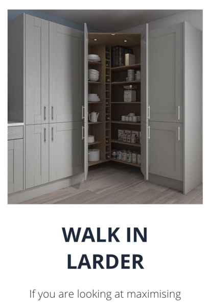 Corner kitchen cupboard