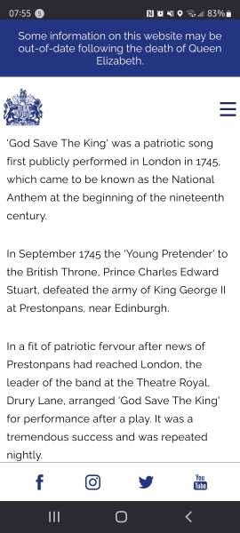 Goodbye Monarchy, as is