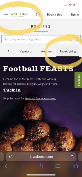 To be annoyed by Thanksgiving in the UK?