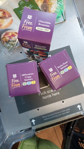 Quick help please with sweets for folk with coeliac disease