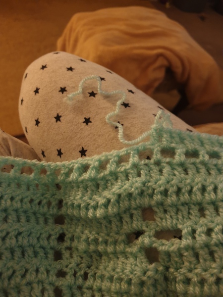 It's Crochet,  Knit & Natter 9: So Many Projects, So Little Time. (Oh well - I almost made it rhyme!)