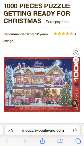 Do you have a Christmas jigsaw puzzle?