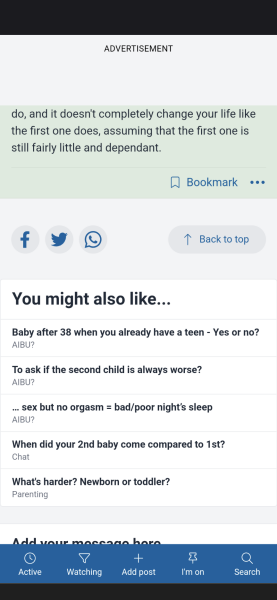 What is this ‘You might also like’ clutter?
