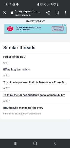 Lazy reporting at the BBC today